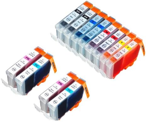 12 Pack Compatible Canon CLI-8 2 Small Black, 2 Cyan, 2 Light Cyan, 2 Light Magenta, 2 Magenta, 2 Yellow for use with Canon Pixma iP6600D, Pixma iP6700D, PIXMA MultiPASS MP950, PIXMA MultiPASS MP960, PIXMA MultiPASS MP970. Ink Cartridges for inkjet printers. CLI 8C , CLI 8M , CLI 8Y , CLI-8 C , CLI-8 M , CLI-8 Y , CLI-8C , CLI-8M , CLI-8Y , CLI8 C , CLI8 M , CLI8 Y , CLI8C , CLI8M , CLI8Y © Blake Printing Supply