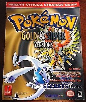 Pokemon Gold Silver W Poster For Babbages Prima S Official Strategy Guide Prima Amazon Com Books
