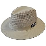 Panama Jack Men's Mesh Safari Hat XL Khaki