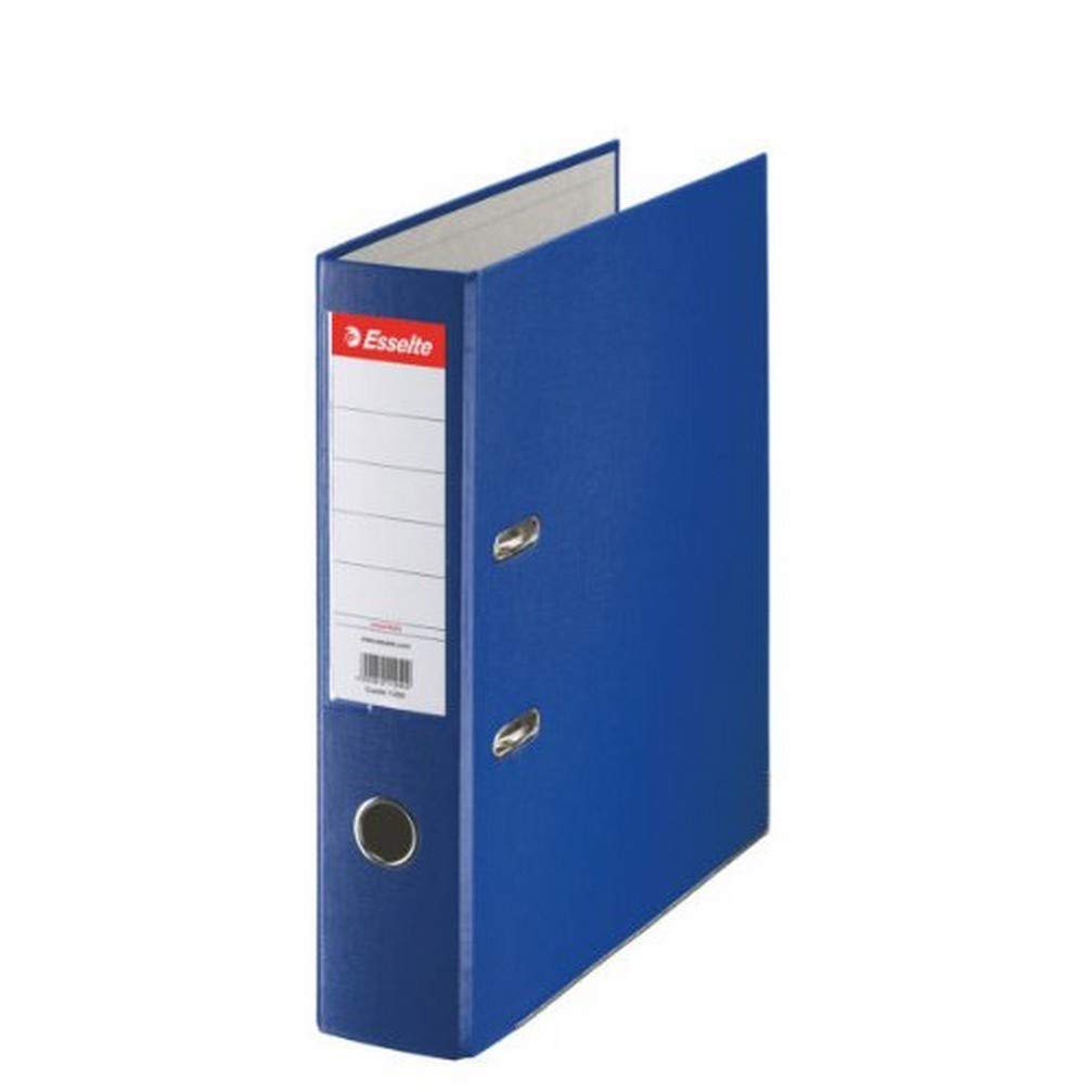 Esselte A4 Lever Arch File, Blue, 75mm Spine, Plastic, Pack of 1, 11255 — image 1