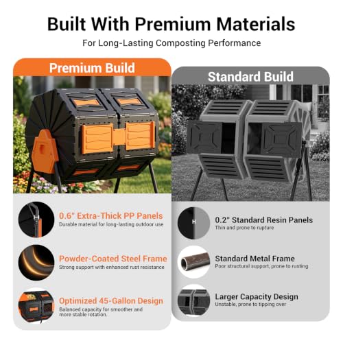 Compost Tumbler Dual Chamber Won't Spin? 5 Fixes Before You Replace It 10 Thumbnail 10
