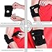 Aodor New Designed Black Adjustable Elbow Brace Support for Sports,Outdoor activities,elbow injury-Tendonitis Elbow Brace-Tennis Elbow Brace-Reflective Logo-One Size Fits All