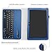 Acer Iconia One 10 B3-A40 Bluetooth Keyboard Case,Mama Mouth Slim Stand PU Leather Cover With Romovable Bluetooth Keyboard For 10.1