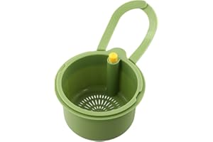 Sink Strainer Basket for Kitchen - Hanging Drain Basket with Fine Mesh for Food Waste, Fruits, Vegetables, Pasta and Grains, 