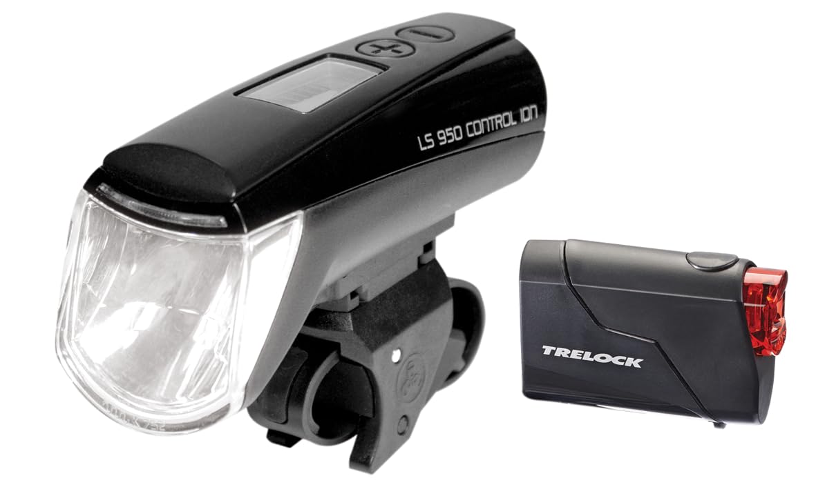 Trelock LS 950/720 Black 8004522 Battery Light Set