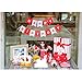 (13cards+string)- Mini String Curtain Banner for Decorations, Birthdays, Children & Adults,Happy Birthday Party Supplies,Pull String Flags