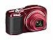 Nikon COOLPIX L620 18.1 MP CMOS Digital Camera with 14x Zoom Lens and Full 1080p HD Video (Red) (Discontinued by Manufacturer)