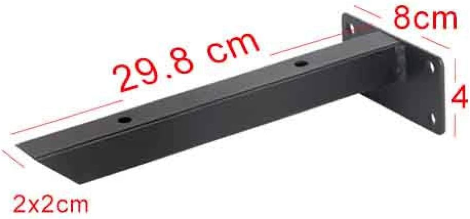 2Pcs 10-35Cm De Longitud Muebles De Servicio Pesado Ángulo De Montaje