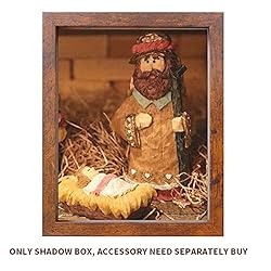 Muzilife 8x10 Shadow Box Picture Frame with Linen
