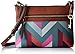 Fossil womens Fiona Small Crossbody Cross Body Handbag, Chevron Blue, One Size US