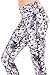 90 Degree by Reflex - Performance Activewear - Printed Yoga Capri