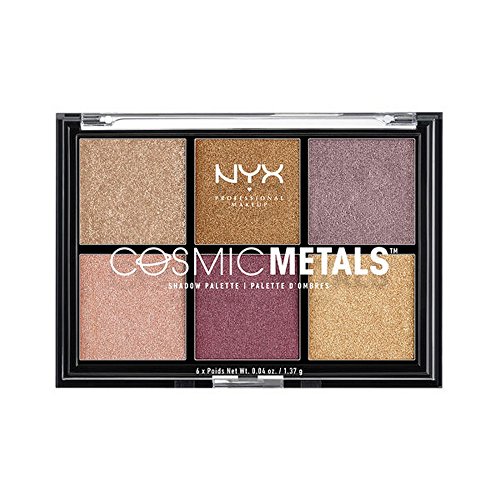 NYX PROFESSIONAL MAKEUP Cosmic Metals Shadow Palette, 0.04 Ounce