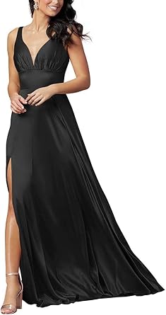amazon prime black formal dresses