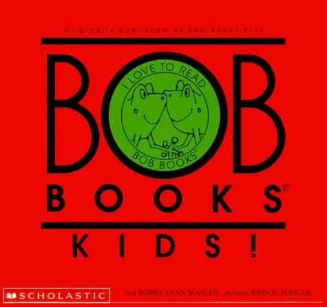 Bob Books Kids! Level B, Set 1(re-released Bob Books Set 3- Word Families)