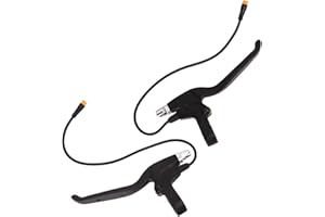 Electric Bike Brake Levers, 2pcs Electric Bike Brake Handles 32cm Wire, Waterproof Design for Mid Motor Electric Bikes, Daily