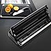 Crenova ZK-01 Vacuum Sealer Stainless Steel Food Saver Sealer for Dry & Moist Food and Sous Video Cooking with Starter Kit of 1 Roll +10 Bags+ 1 Vacuum Hose, 11 inch, Black