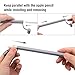 Apple Pencil Case Holder TOOVREN Silicon iPad Pro Pen Cover with Stylus Cap Holder and 2 Protective Nib Cover for Apple iPad Pro 9.7’’ 10.5’’ 12.9’’ Pencil/Apple Pencil (2nd Generation) 2018 Gray