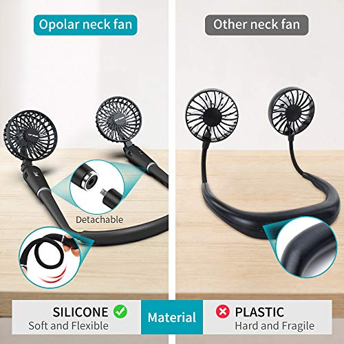 HandFree Neck Fan for Personal Cooling and COPD Breathless Relief