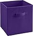 SystemBuild Fabric Storage Bin, Purple