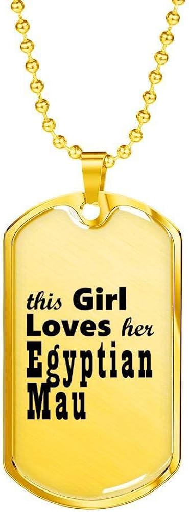 18k Gold Finished Luxury Dog Tag 