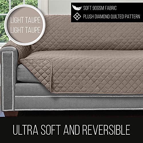Sofa Shield Patented Sectional Couch Cover, Reversible Corner L Shaped