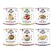 Augason Farms Breakfast Variety Pail Long-Term Food Storage 6 Food Varieties Large Cans