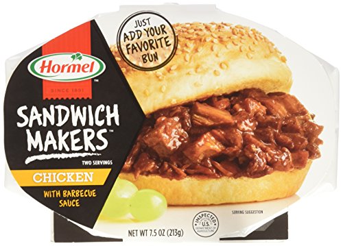 Hormel Sandwich Makers Chicken with Barbecue Sauce, 7.5 Ounc