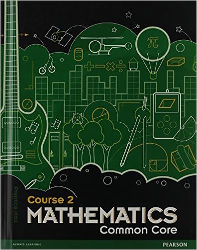 Amazon Com Middle Grade Math Common Core Course 2 Student Edition 9780133196689 Savvas Learning Co Books