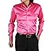ZERDSKY Men's Regular-Fit Solid Color Dance Prom Dress Shirt