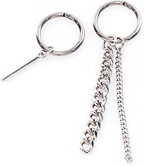 KPOP SS3- BTS DNA MV JIMIN CHIM CHAIN&BAR PIERCING SURGICAL STAINLESS
