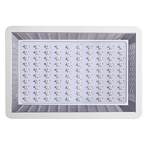 GoGrow Pink Flood LED Grow Lights, Hps 400W Or 4 Feet 8x54W T5 Replacement, Full Spectrum with UV and IR