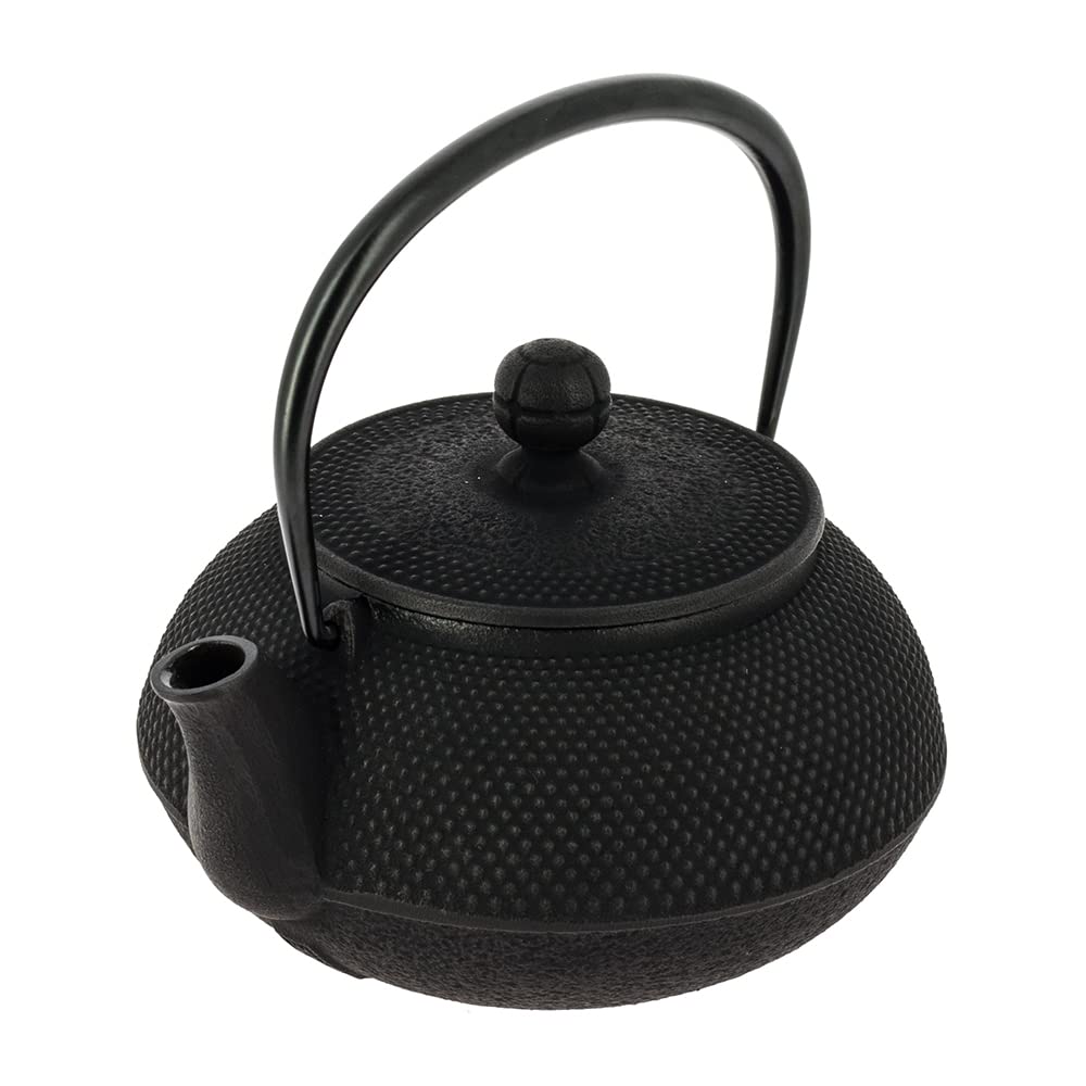 Iwachu Teapot Cast Iron Teapot Arare 0.55 L Black