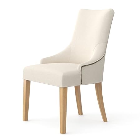 Jellywood® MCRAL Polster Esszimmerstuhl/Loungesessel mit Gepolsterter Rückenlehne Armelehe, Sitzhöhe 50 cm Dicke Polsterung, 