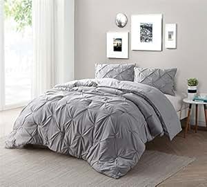 Amazon.com: Byourbed Alloy Pin Tuck Twin XL Comforter