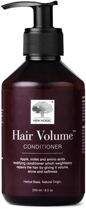 New Nordic Hair Volume Conditioner 250ml, Herbal Based Hair Repair and Thickening Conditioner for Dry Damaged Hair