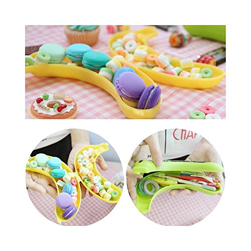 Banana Protector, Cute Banana Storage Box, Perfect for Freshness Preservation, Vents on Side [Yellow] - Thumbnail 4