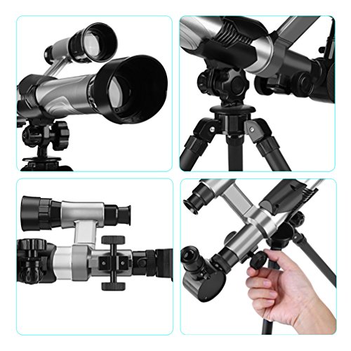 Telescope for kids，IOQSOF Nature Exploration Toys,Tripod,High-Definition Telescope Educational Toy for Kids，Light，Stable，Cool Easy to Use - Thumbnail 6