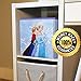 Frozen Else and Anna Collapsible Storage Bin by Disney - Cube Organizer for Closet, Kids Bedroom Box, Nursery Chest - Foldable Home Decor Basket Container with Strong Handles and Design