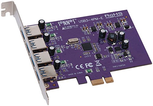 Sonnet Allegro USB 3.0 PCIe 4-Port (Mac and Windows Compatible)