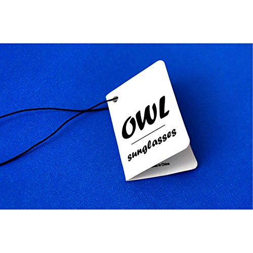 OWL Aviator Sunglasses Vintage Gold Metal Frame Assorted Mirror Lenses (4 PACK)