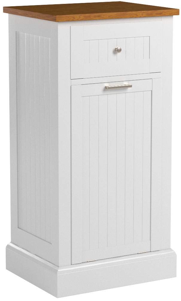 Corner Housewares SpaceMaster Microwave Kitchen Cart with 1 Drawer