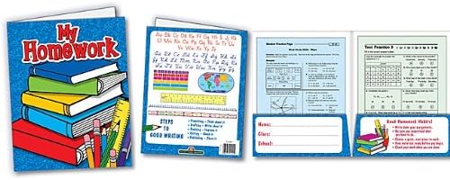 Teacher Created Resources My Homework Pocket Folder (4941)