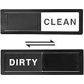 CONMOTO Dishwasher Magnet Sign - Clean Dirty, Strong No-Scratch Magnets with 2 Double-Sided Stickers