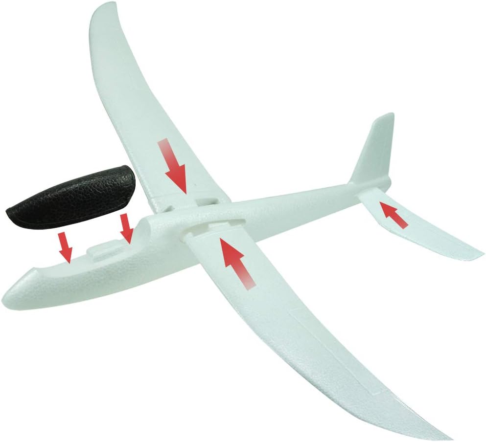 hand throwing glider