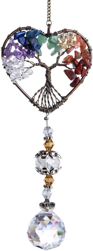 H&D HYALINE & DORA Glass Suncatcher Rainbow Prism Ball Crystal Ornament