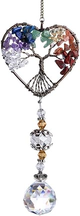 H&D HYALINE & DORA Glass Suncatcher Rainbow Prism Ball Crystal Ornament