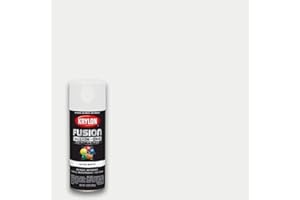 Krylon K02753007 Fusion All-In-One Spray Paint for Indoor/Outdoor Use, Satin White, 12 Ounce (Pack of 1)