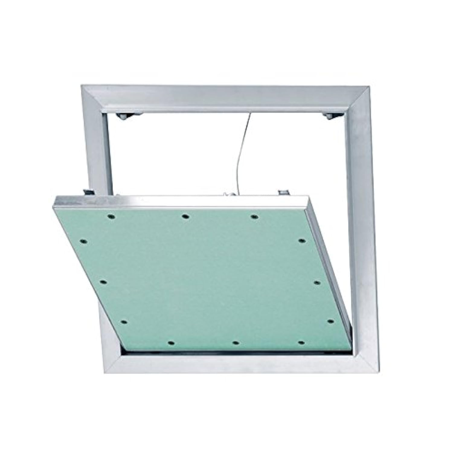 T119410 Visit Hatch Airtight Plasterboard, 400 x 400 mm, Placo-Customizable, Green, T119410