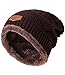 MIEDEON Men's Winter Knitting Skull Cap Wool Warm Slouchy Beanie Hat