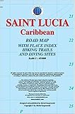 Saint Lucia Street Map With Index 1:45,000